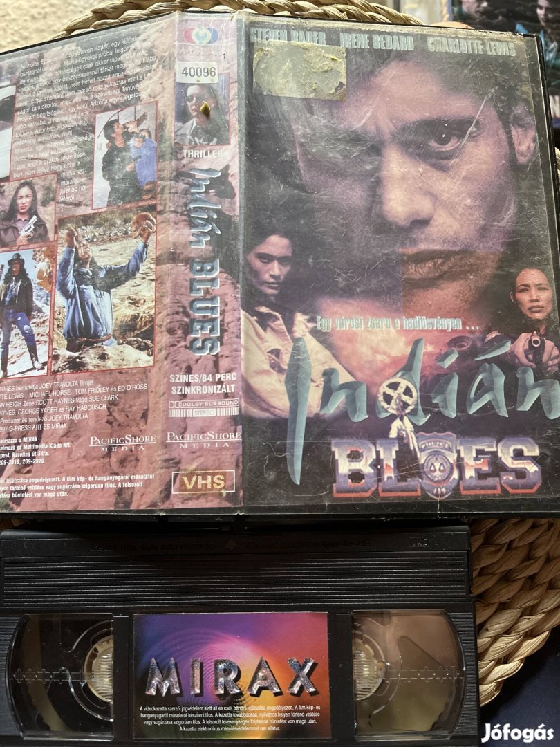 Indián blues vhs