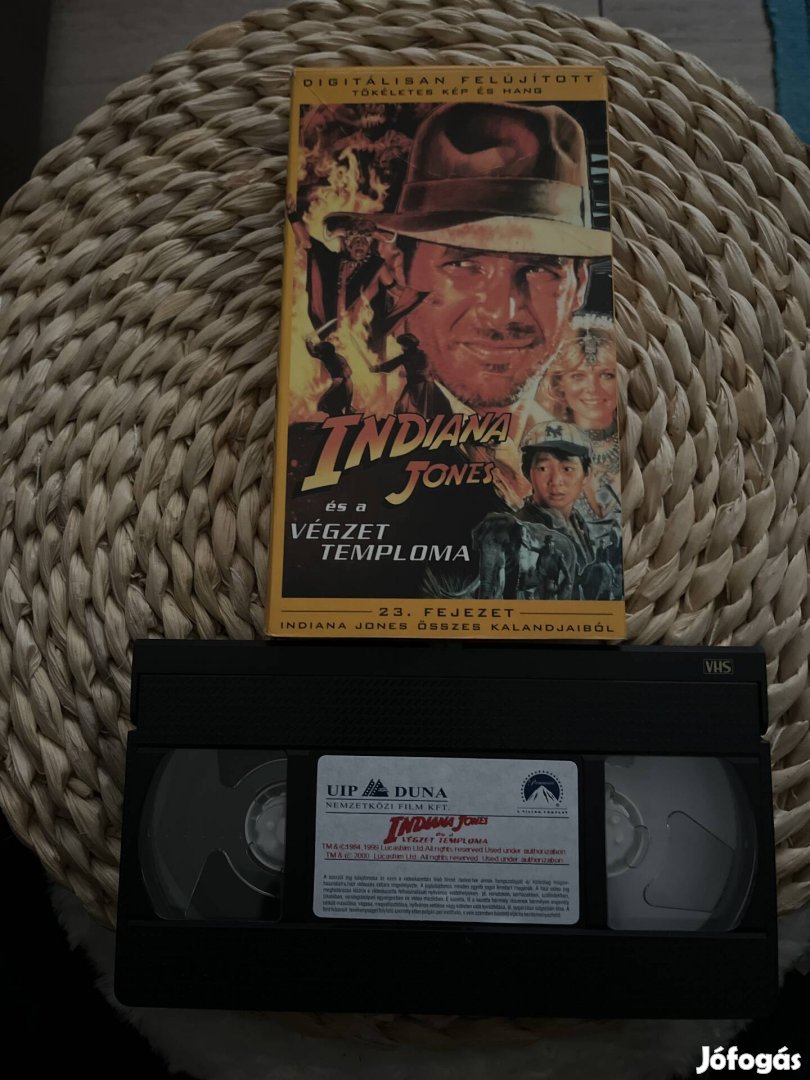 Indiana Jonas és a végzet temploma vhs