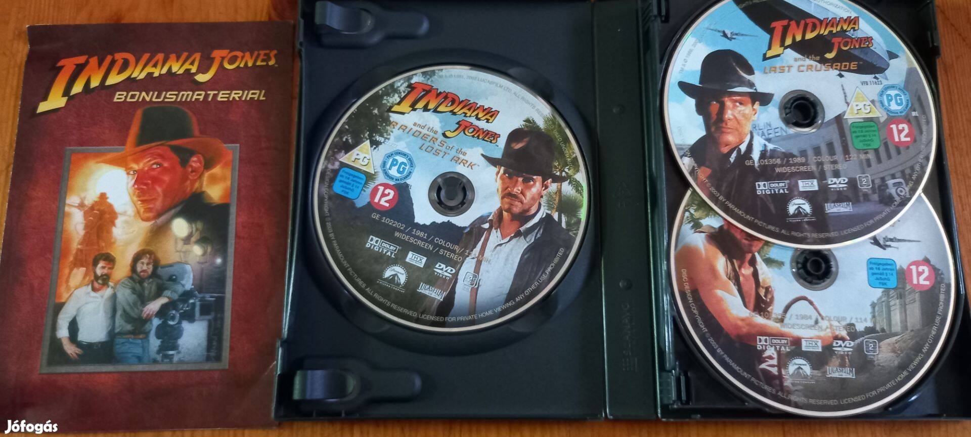 Indiana Jones DVD collection