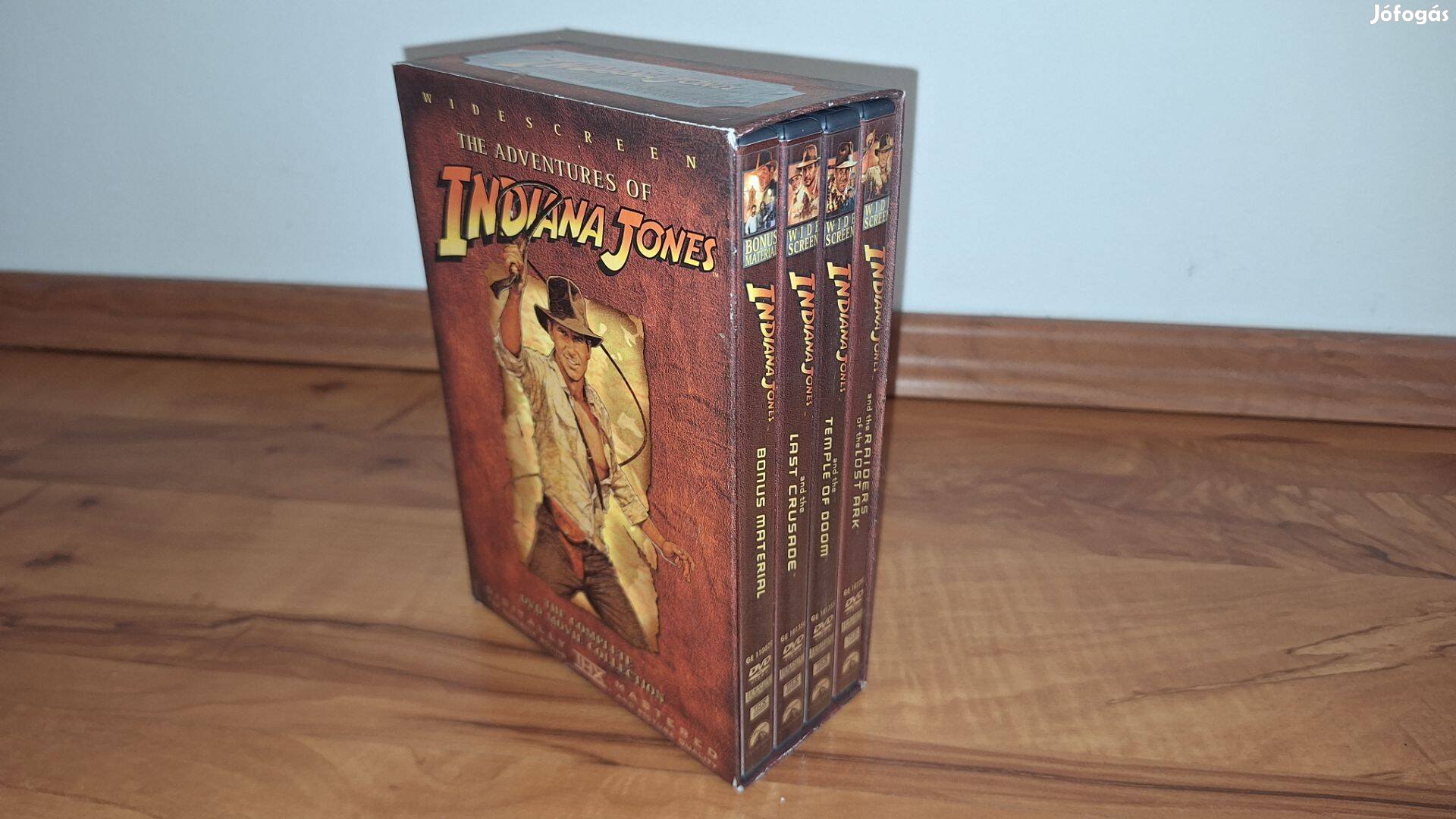 Indiana Jones Díszdoboz 4 DVD