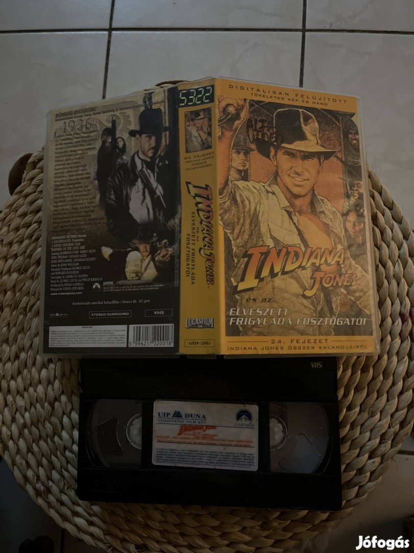 Indiana Jones elveszett frigyláda vhs film