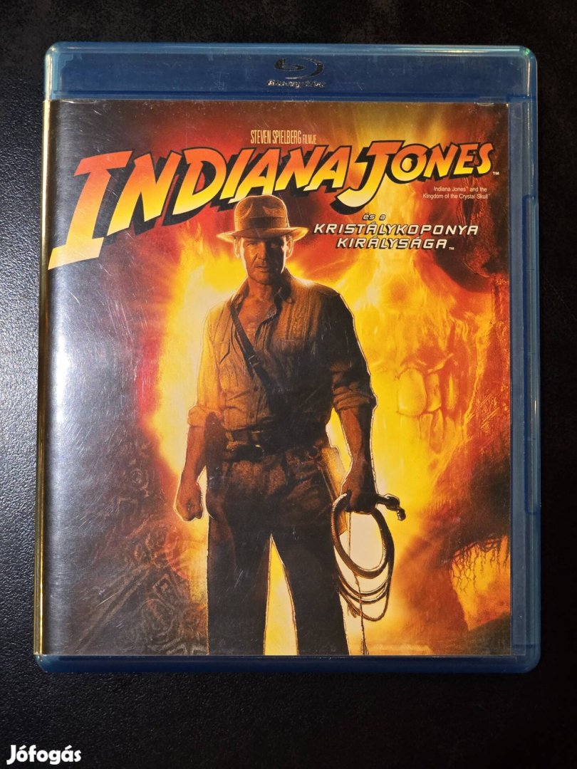 Indiana Jones és a kristálykoponya királyság Blu-ray