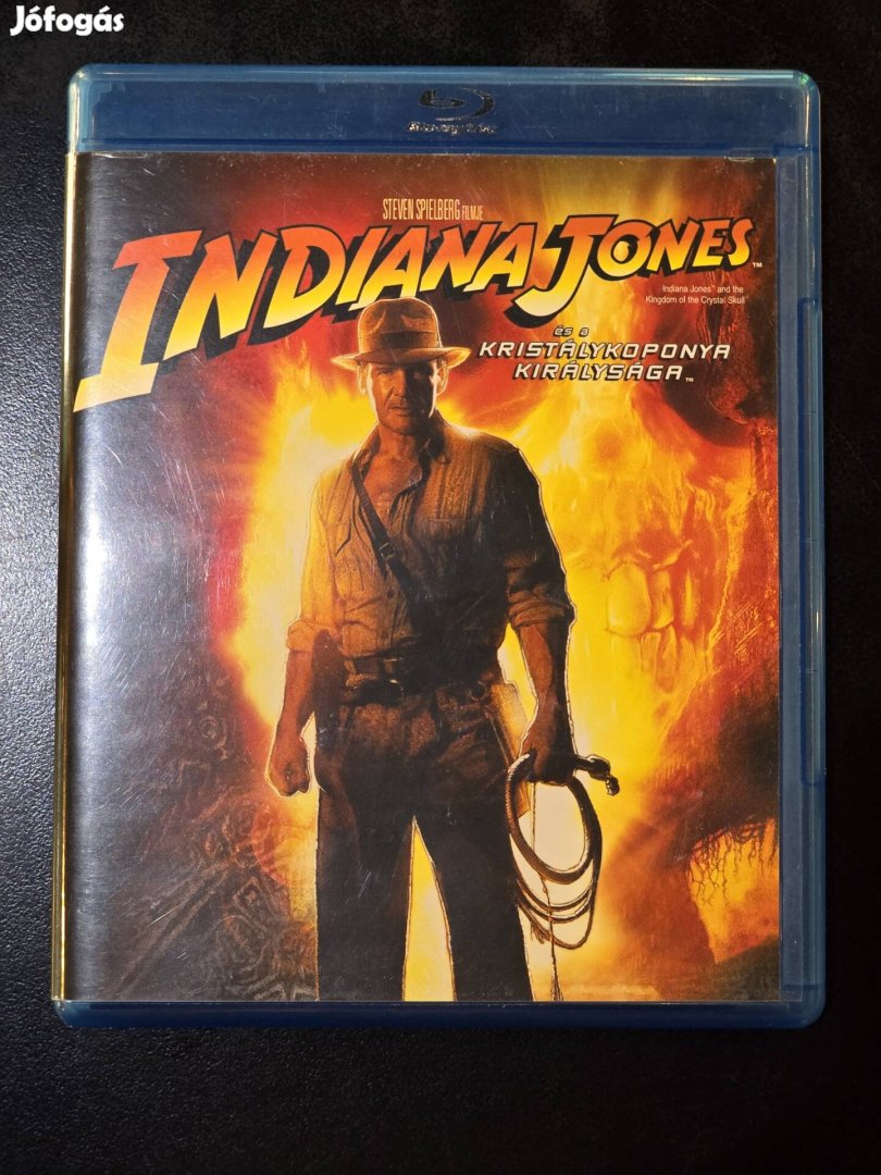 Indiana Jones és a kristálykoponya királyság Blu-ray