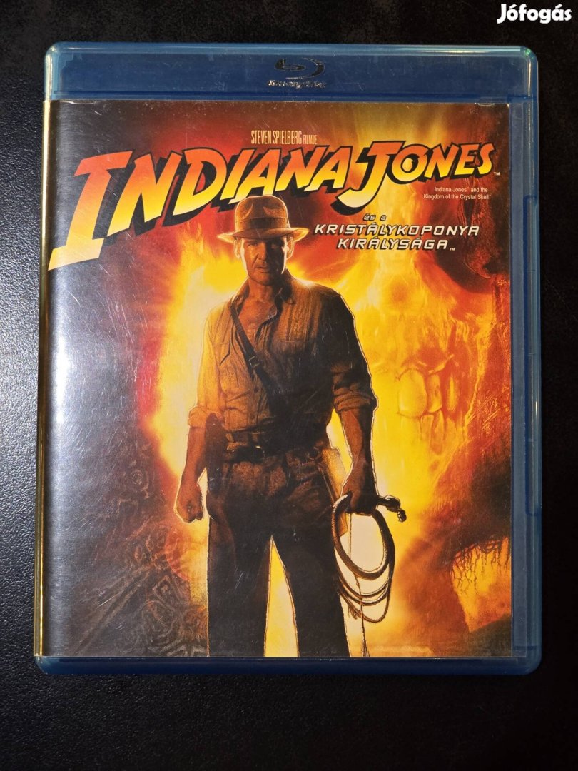 Indiana Jones és a kristálykoponya királyság Blu-ray