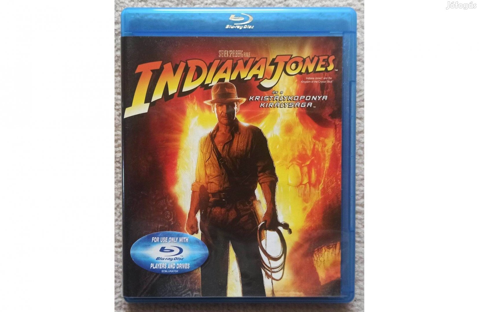 Indiana Jones és a kristálykoponya királysága blu-ray blu ray film