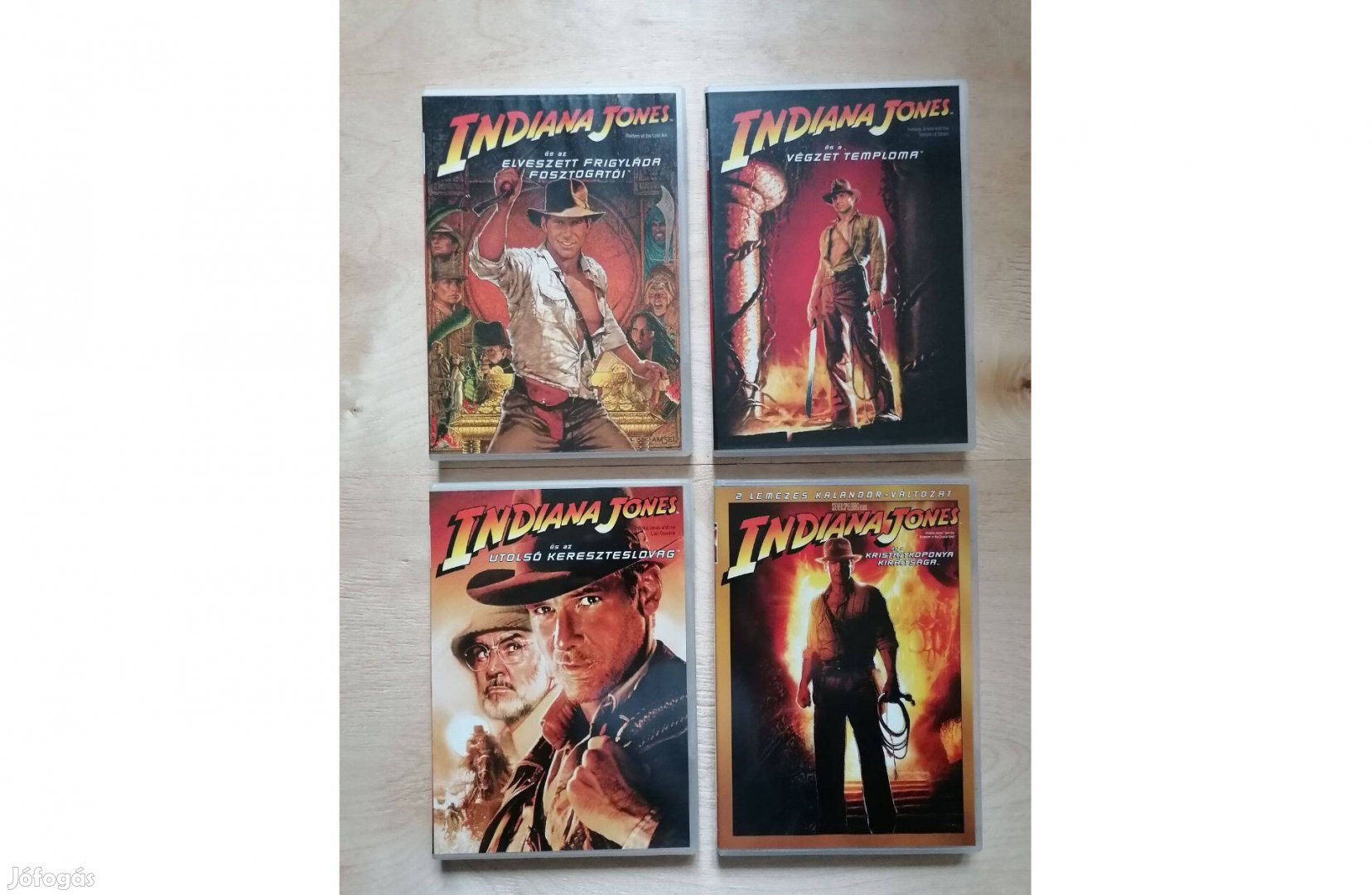 Indiana Jones és az elvezett frigyláda fosztoga Eredeti DVD