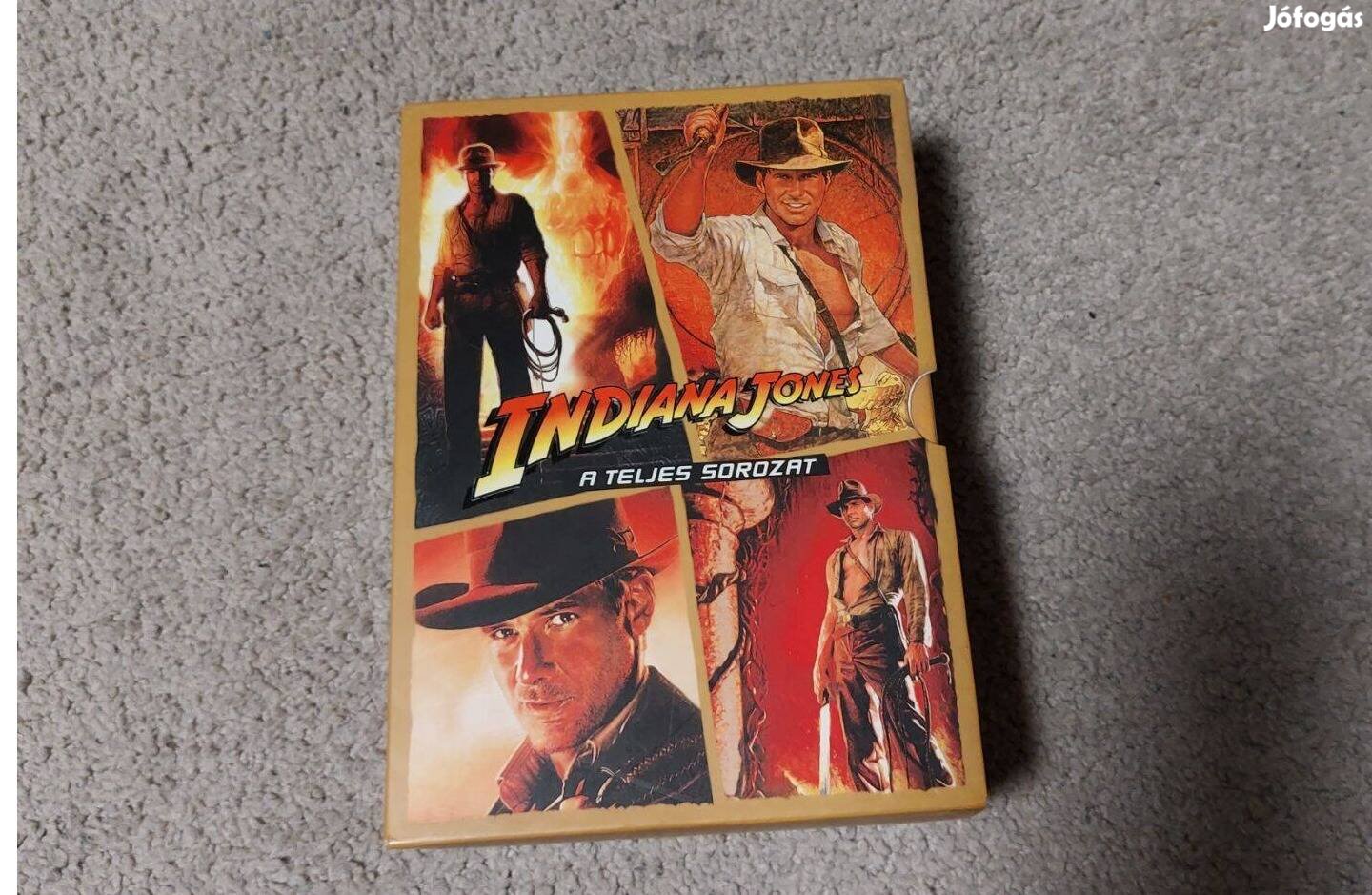 Indiana Jones gyűjtemény 5 db DVD