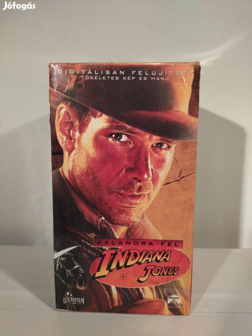 Indiana Jones trilógia VHS videókazetta Díszdoboz Tok,