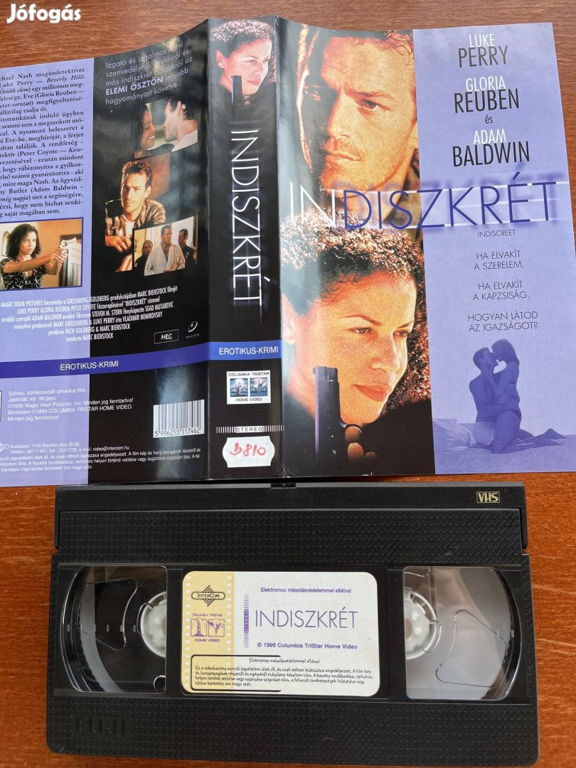 Indiszkrét vhs