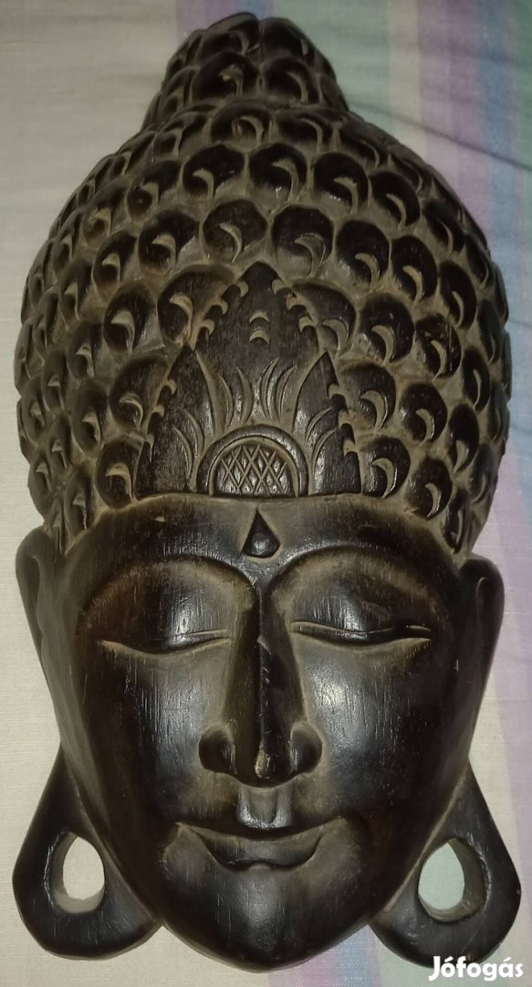 Indonéz Megnev Buddha Fej 