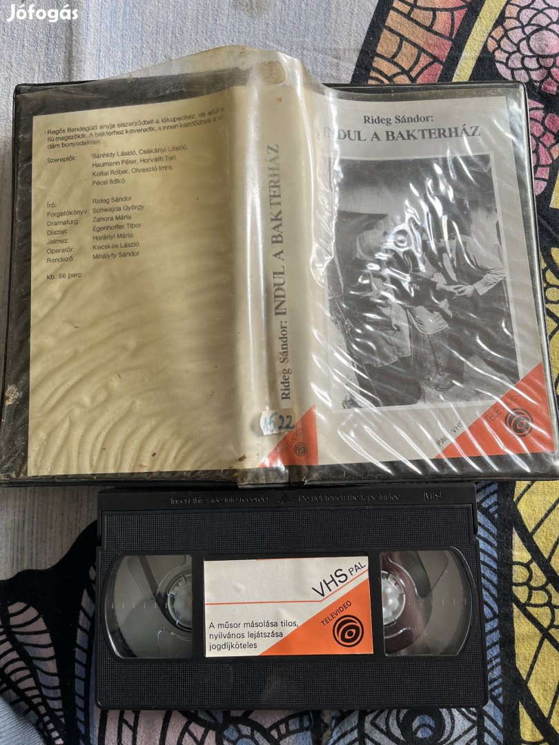 Indul a bakterház vhs 