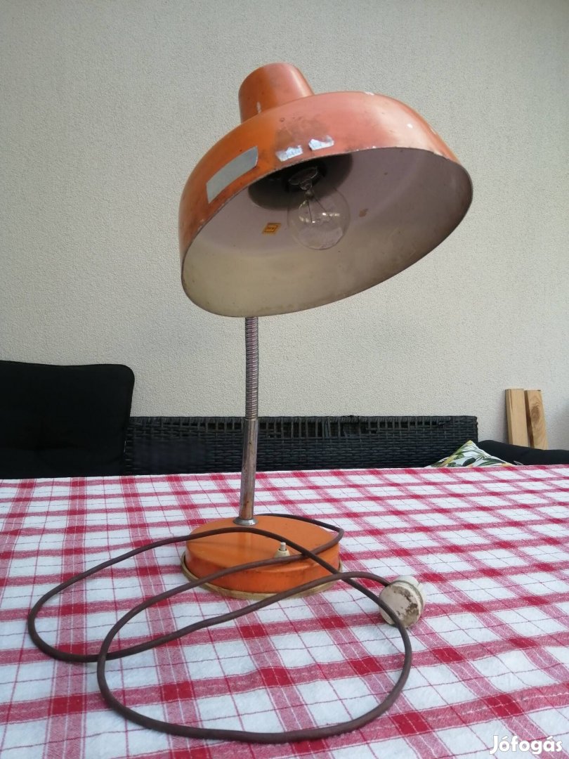 Industrial retro asztali lámpa 
