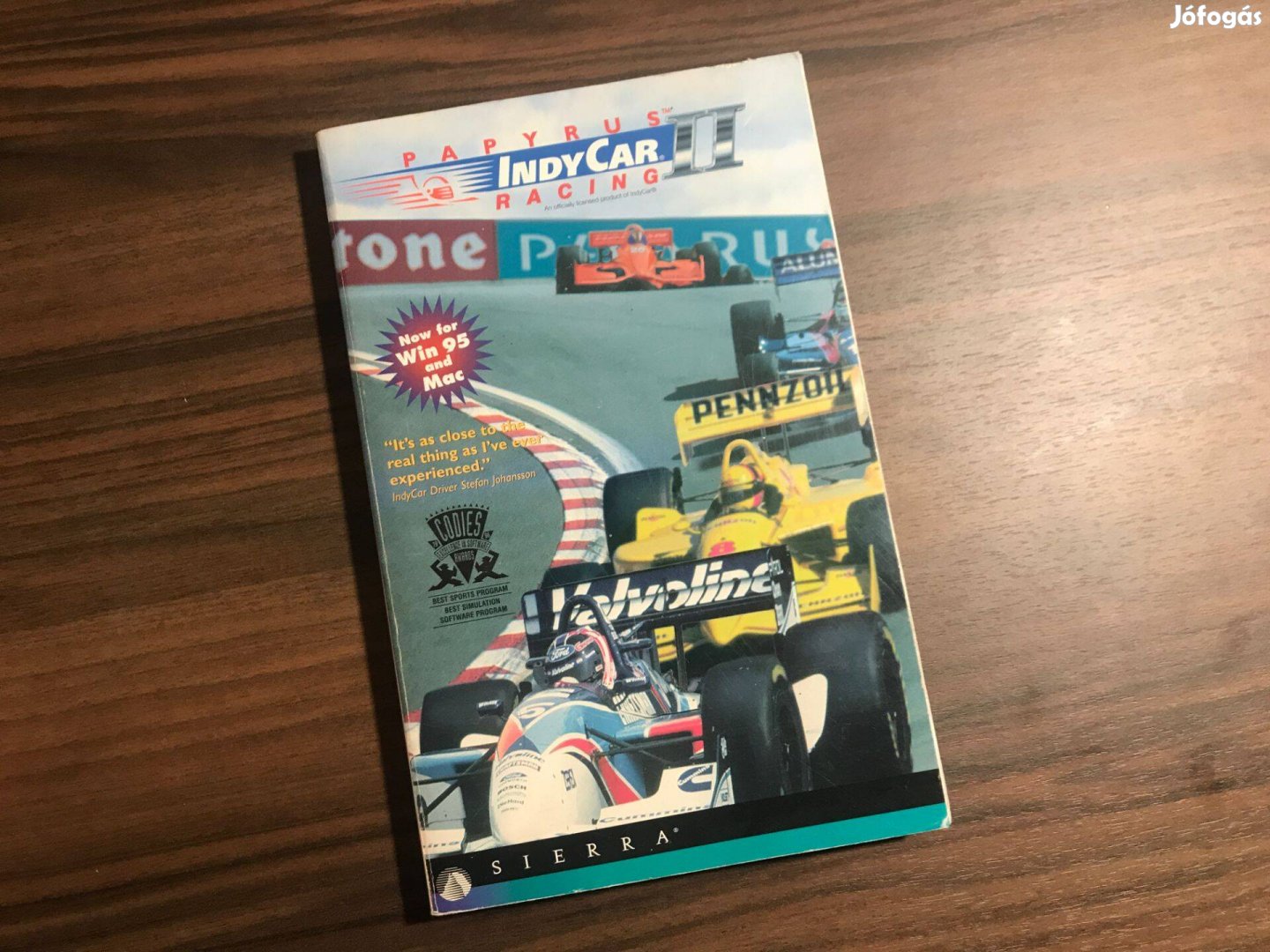 Indycar Racing 2 PC Win95 Mac eredeti kézikönyv