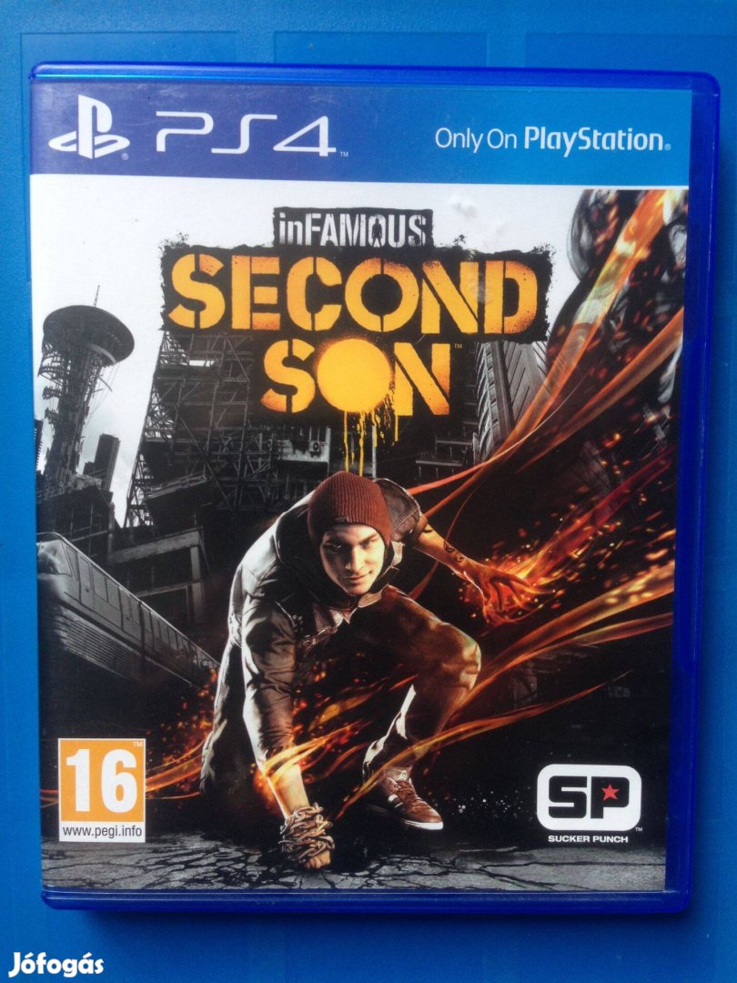 Infamous Second SON ps4-PS5 játék eladó-csere "