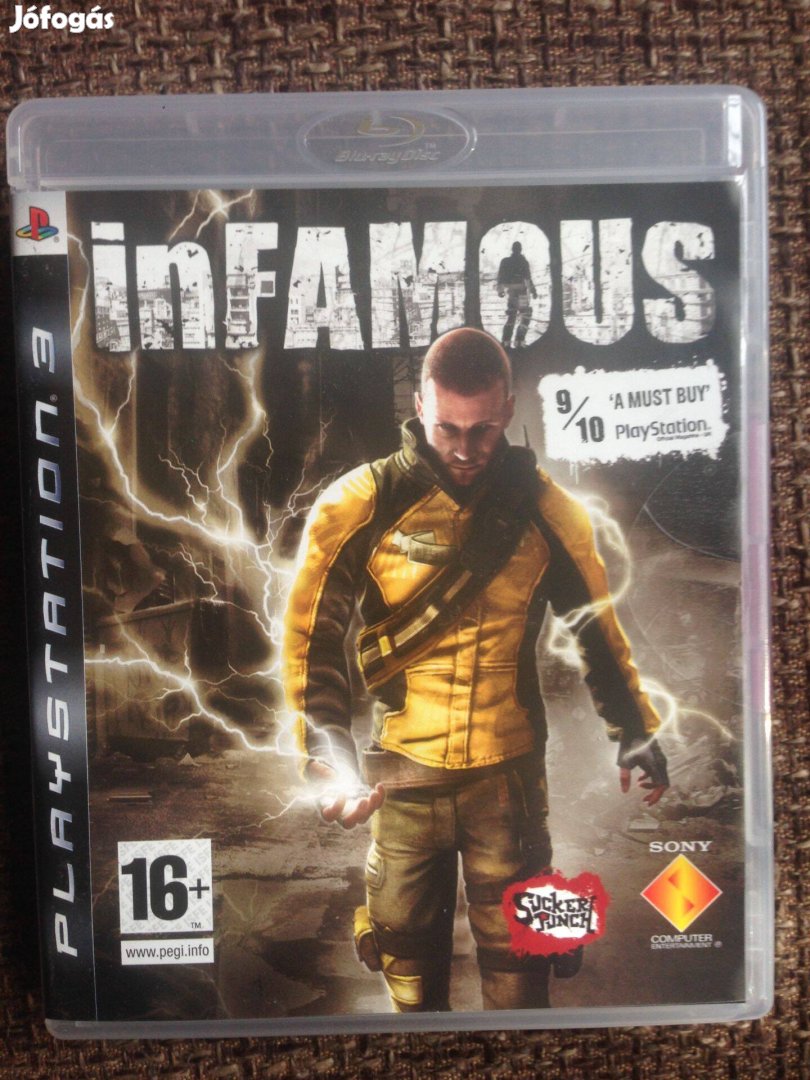 Infamous ps3 játék,eladó,csere is