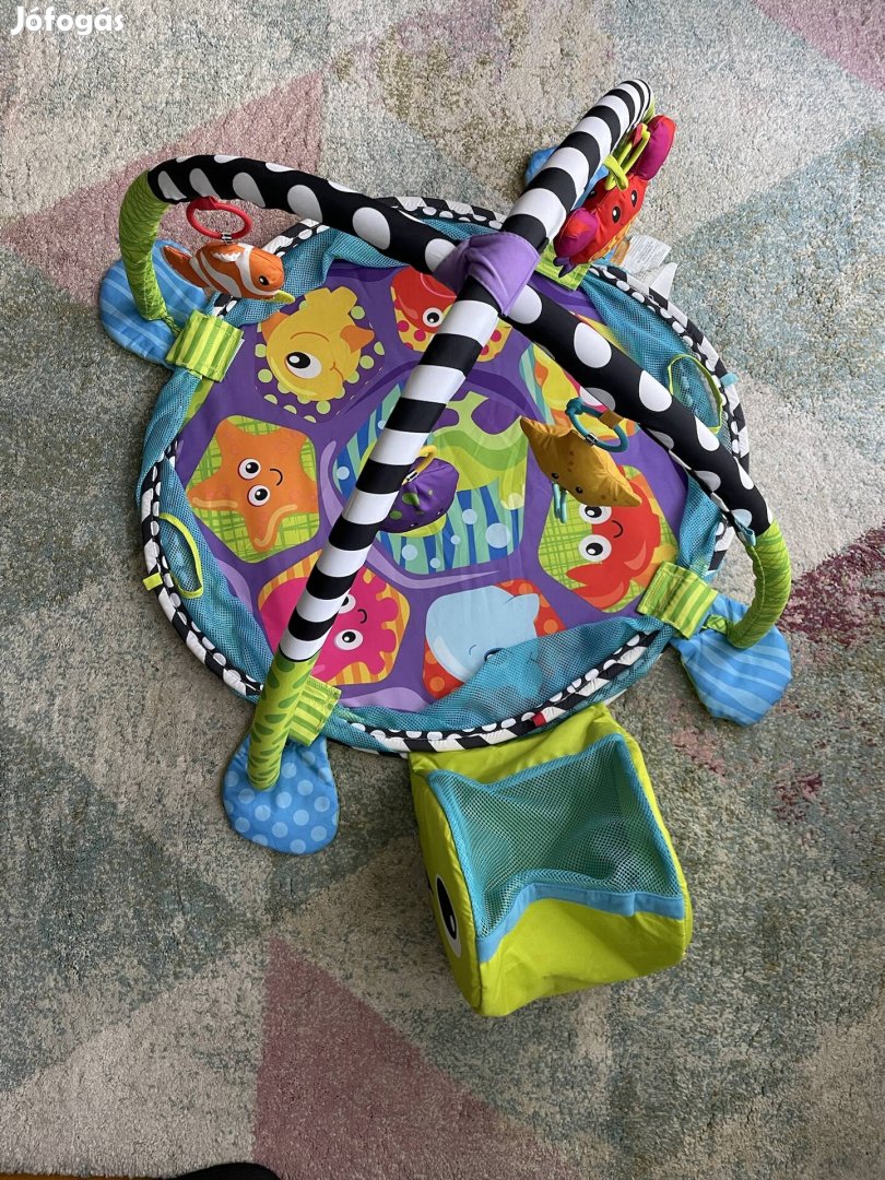 Infantino baba játékszőnyeg, tornáztató, labdamedence
