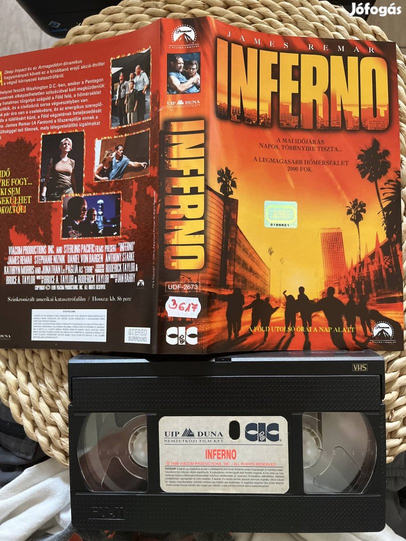 Inferno vhs.  