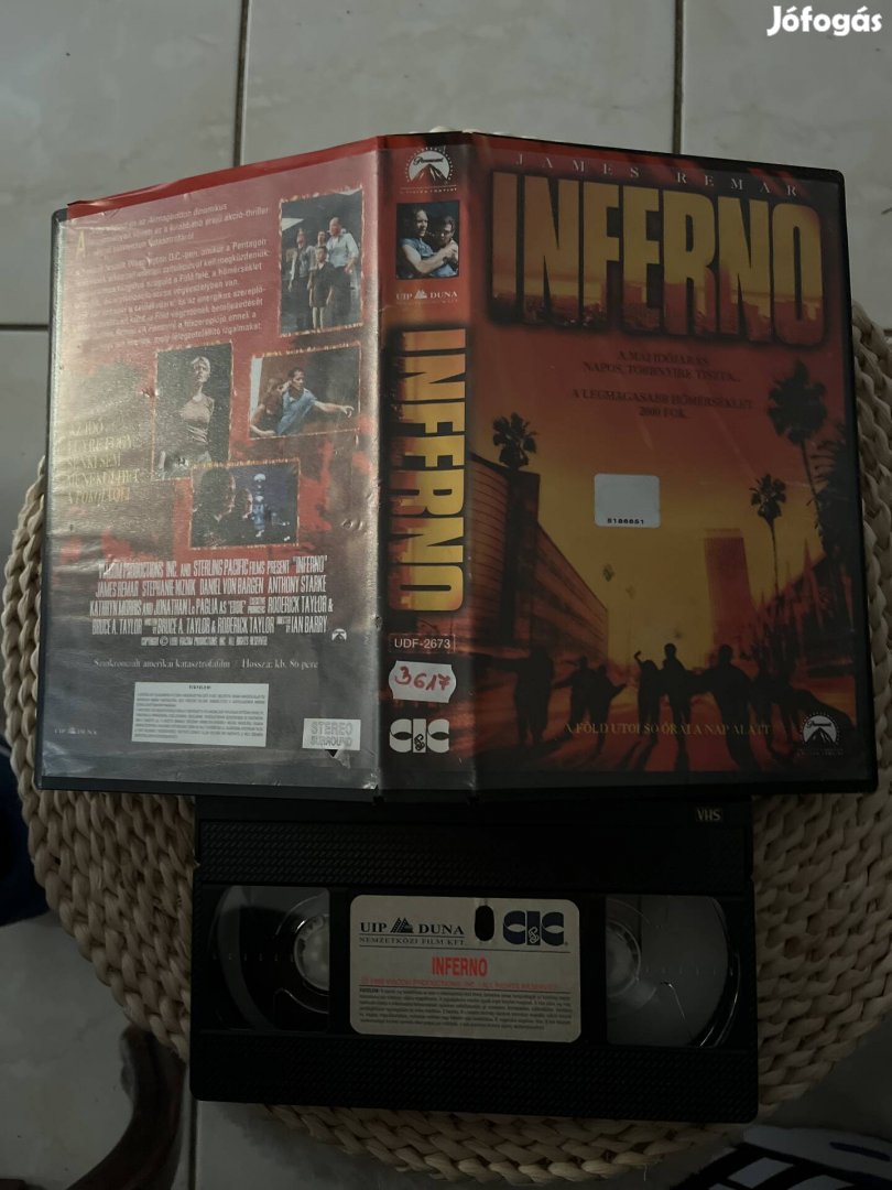 Inferno vhs.   