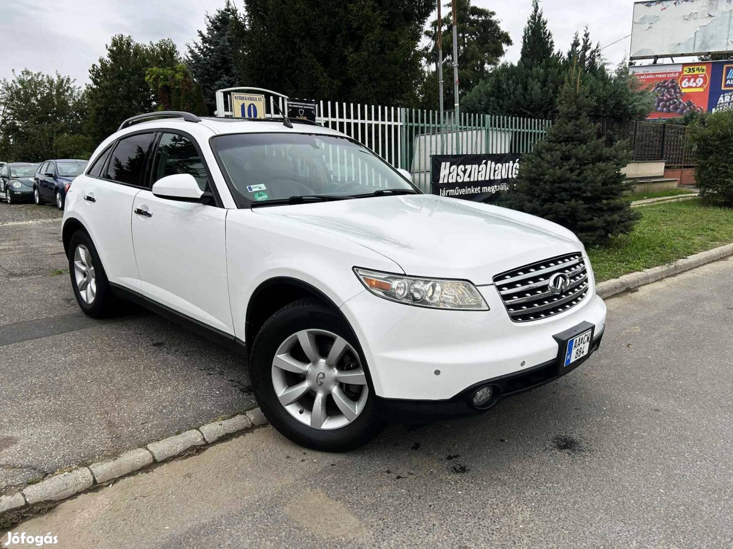 Infiniti FX35 3.5 V6 Aut Hófehér+Gyári Állapot+...
