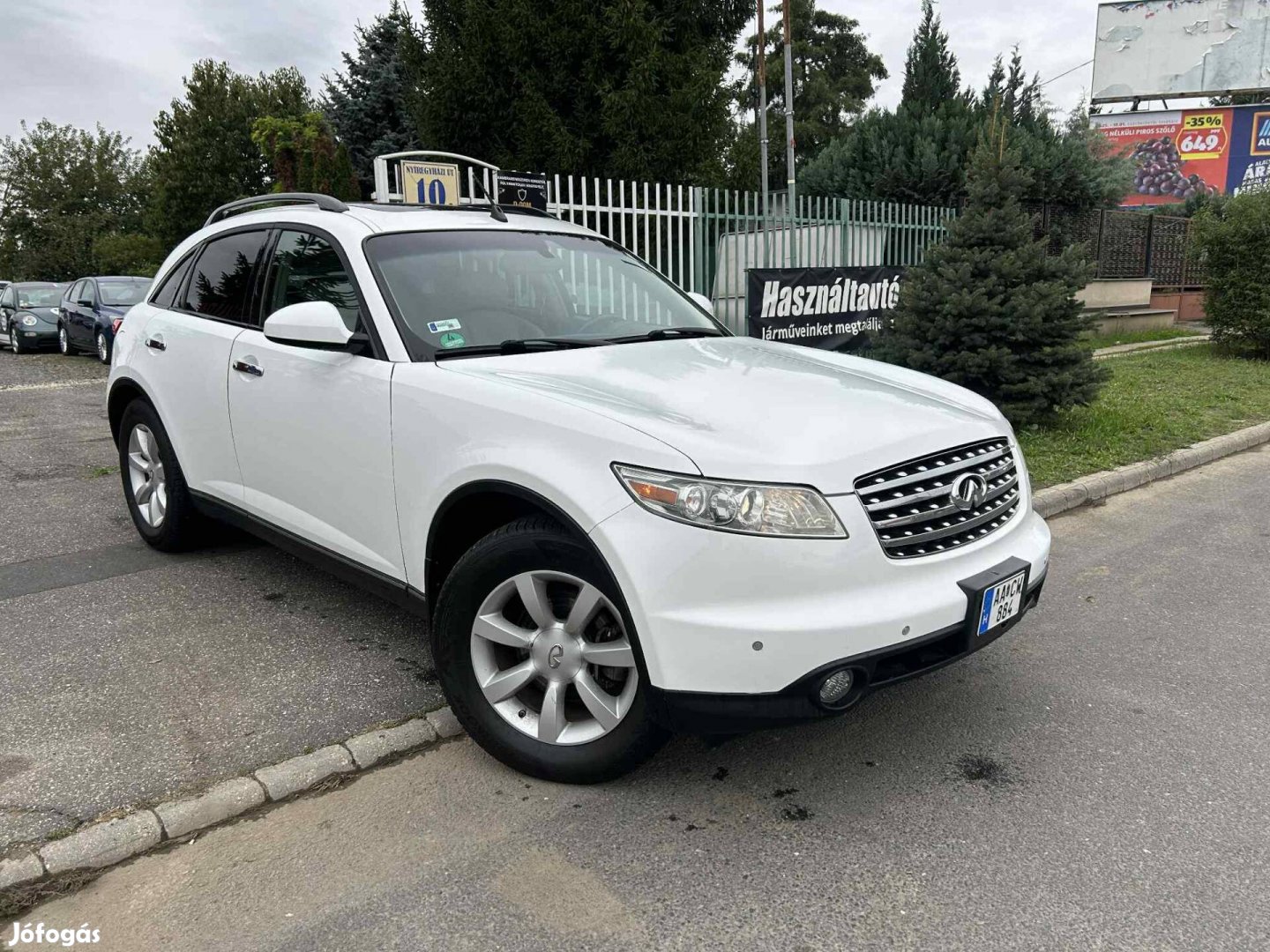 Infiniti FX35 3.5 V6 Aut Hófehér+Gyári Állapot+...