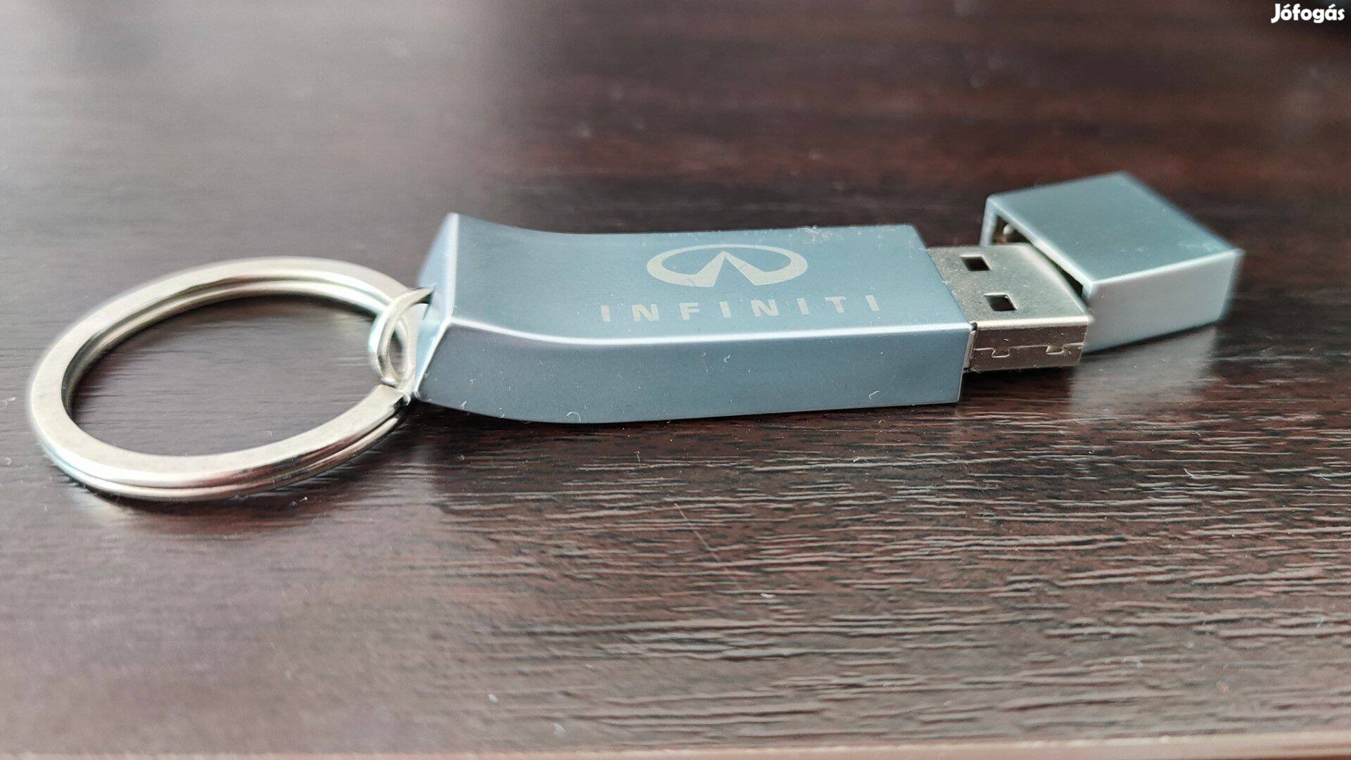 Infiniti autó márkás USB pendrive 8gb matt fém