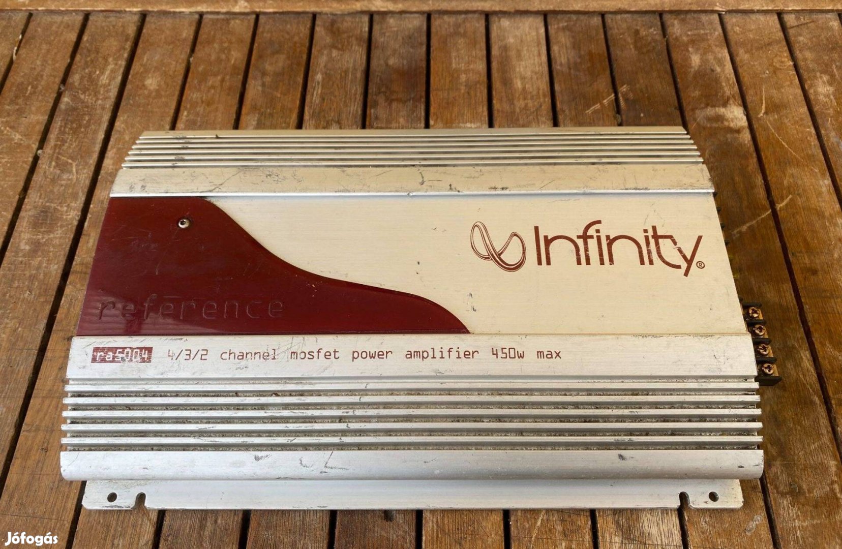 Infinity 4 csatornás Autó Erősítő, Végfok 450 W