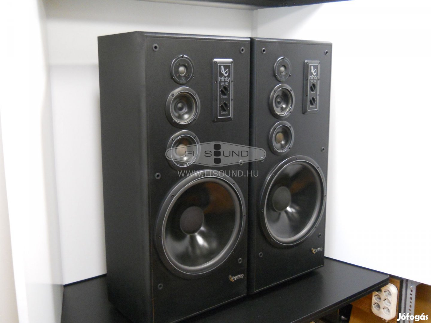 Infinity SM 152 ,300W,8ohm,4 utas hangfal pár 40cm-s mélyekkel
