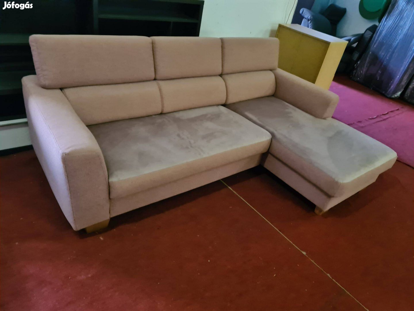 Infláció helyett:új 240X160cm relax támlás sarok kanapé 109eft