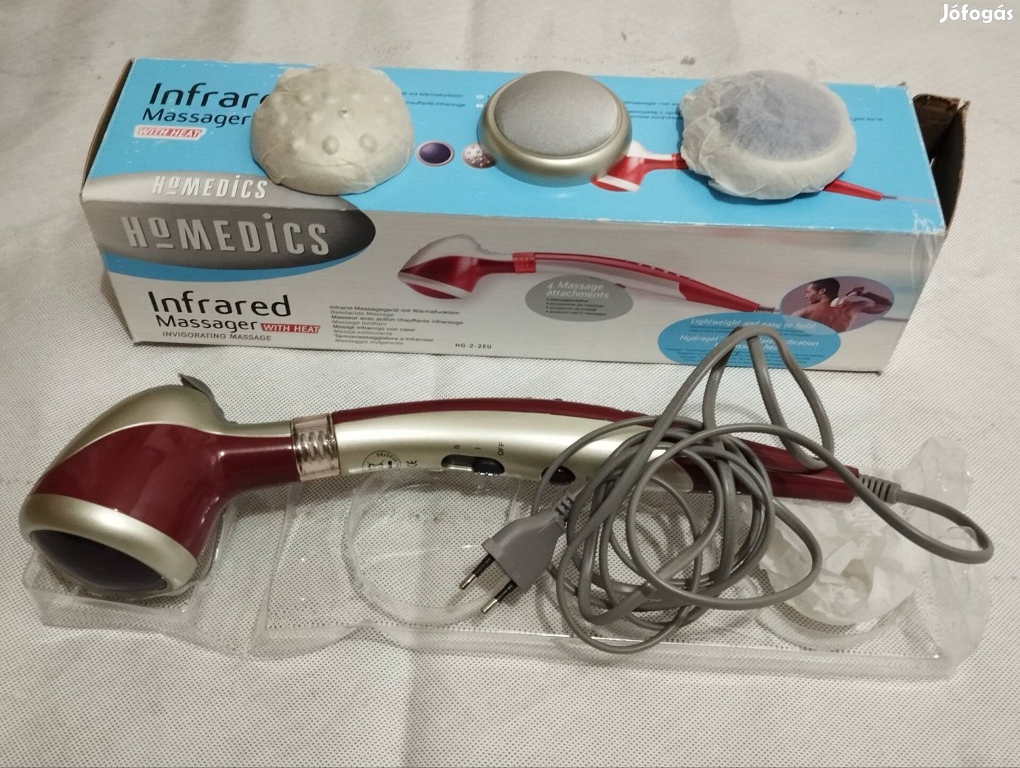 Infra masszírozó készülék homedisc infrared massage 