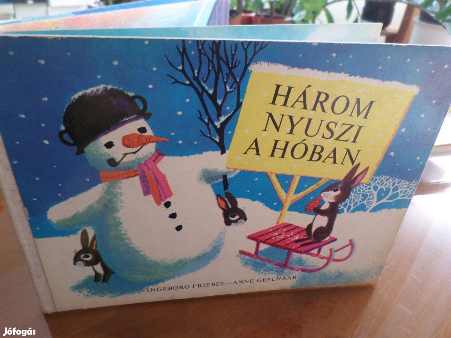 Ingeborg Friebel-Anne Geelhaar, Három nyuszi a hóban 1973 Gyermekkönyv