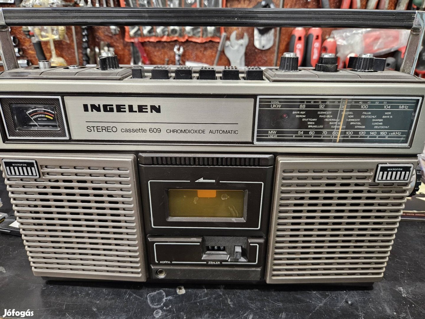 Ingelen rádiós magnó boombox