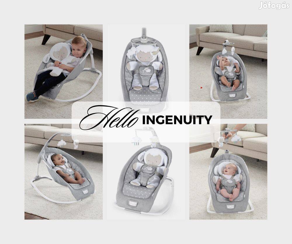 Ingeunity hintaszék dallamokkal Cuddle Lamb 0hó+ 18kg-ig, Hjl