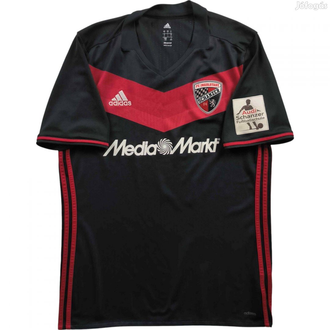 Ingolstadt 2016-17 Adidas vendég foci mez L-es