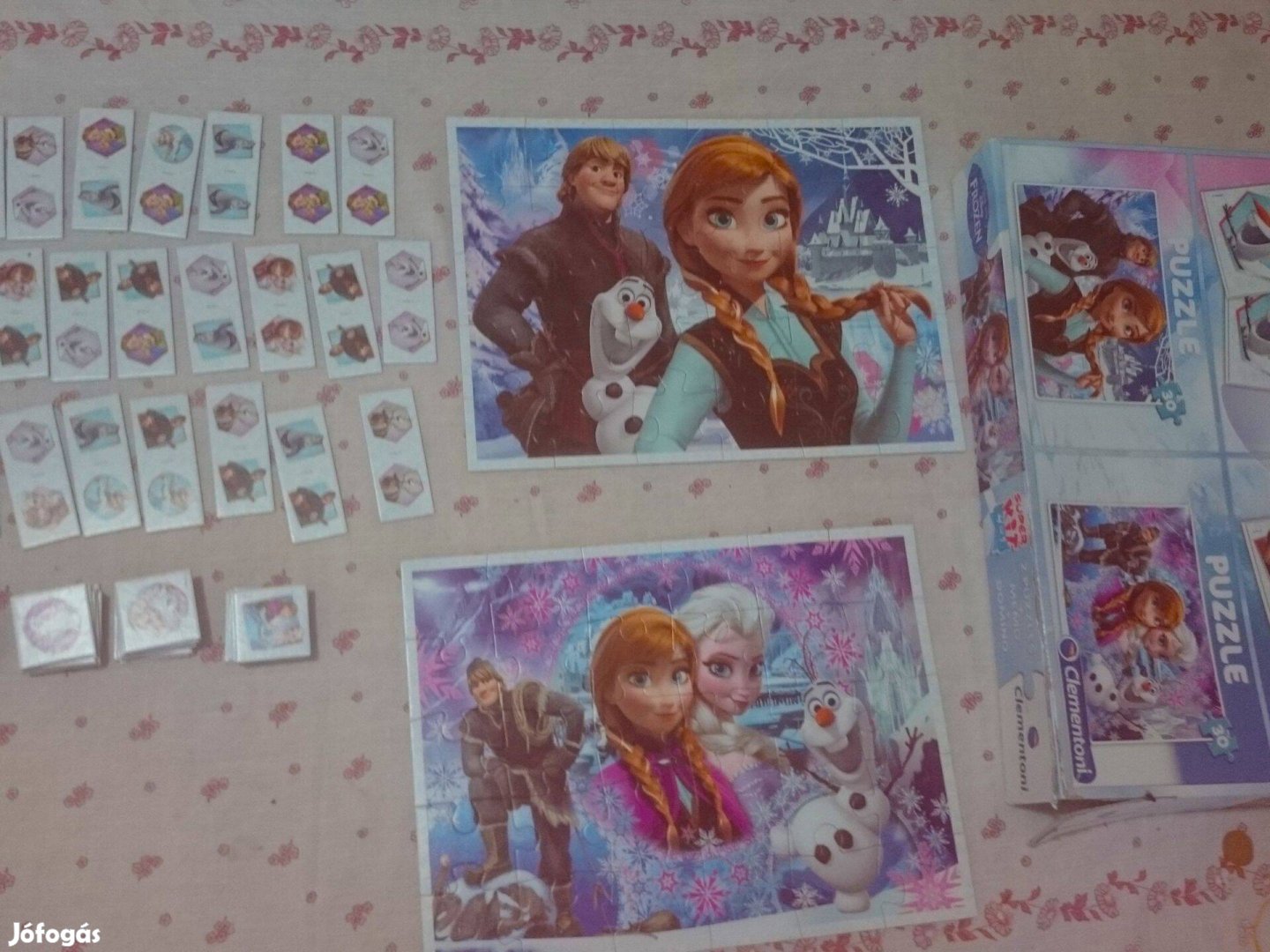 Ingyen Posta, Jégvarázs 4 az 1 ben puzzle dominó és memóriakártya