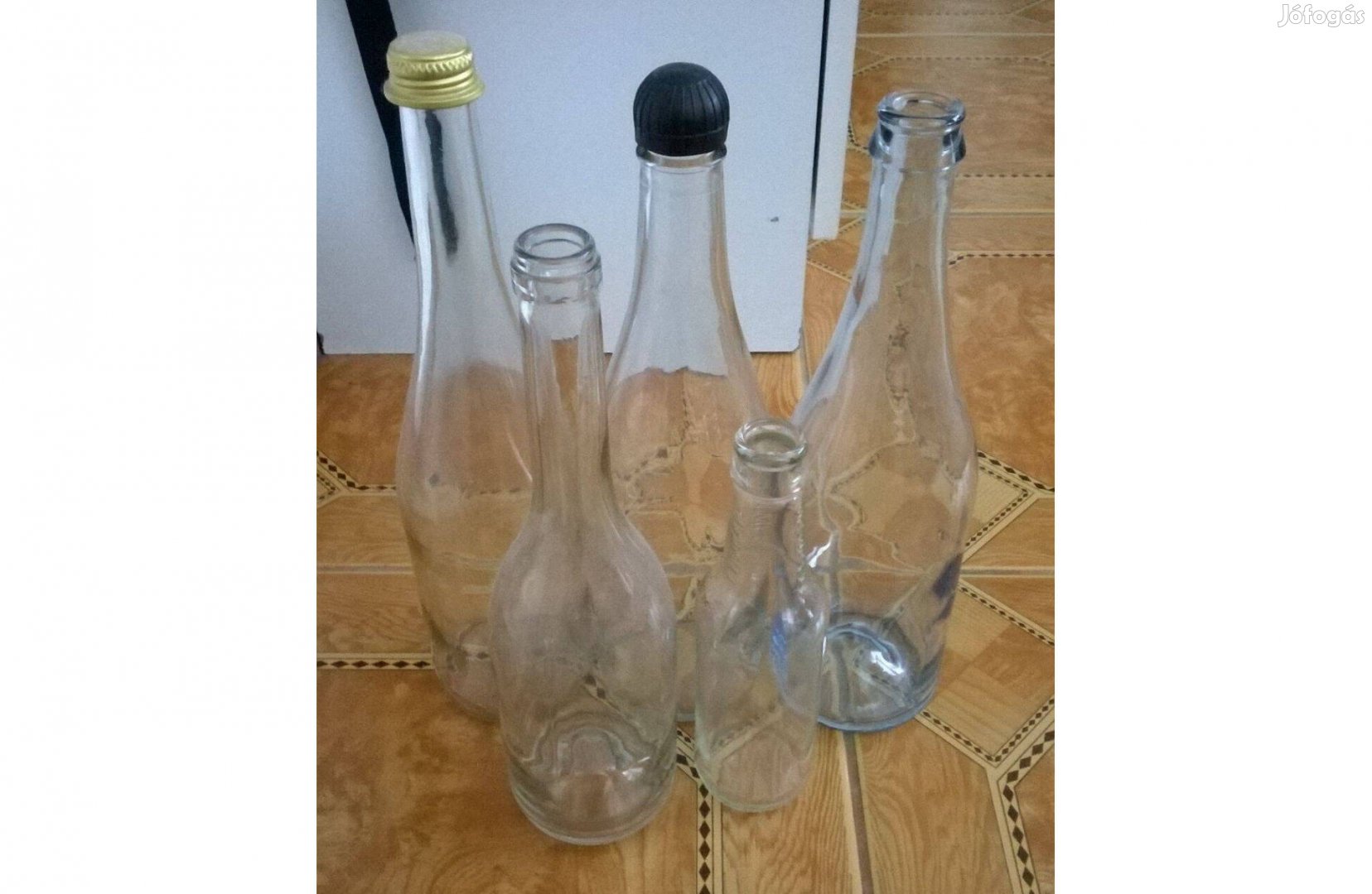 Ingyen elvihető üvegek, befőző üveg