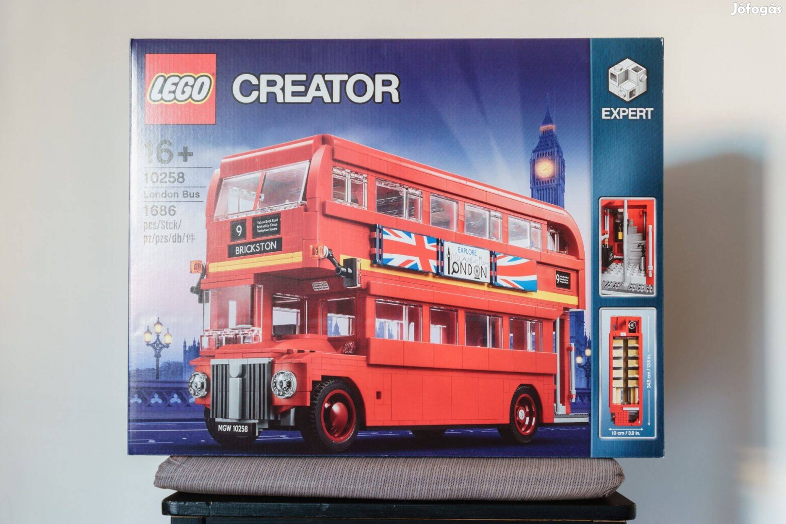 Ingyen házhoz! LEGO Creator 10258 - London Bus Busz Új, bontatlan