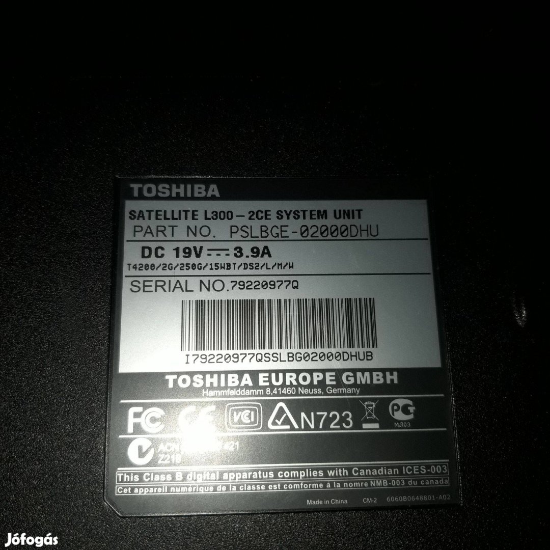 Ingyen postával! Kameras laptop, windows 10