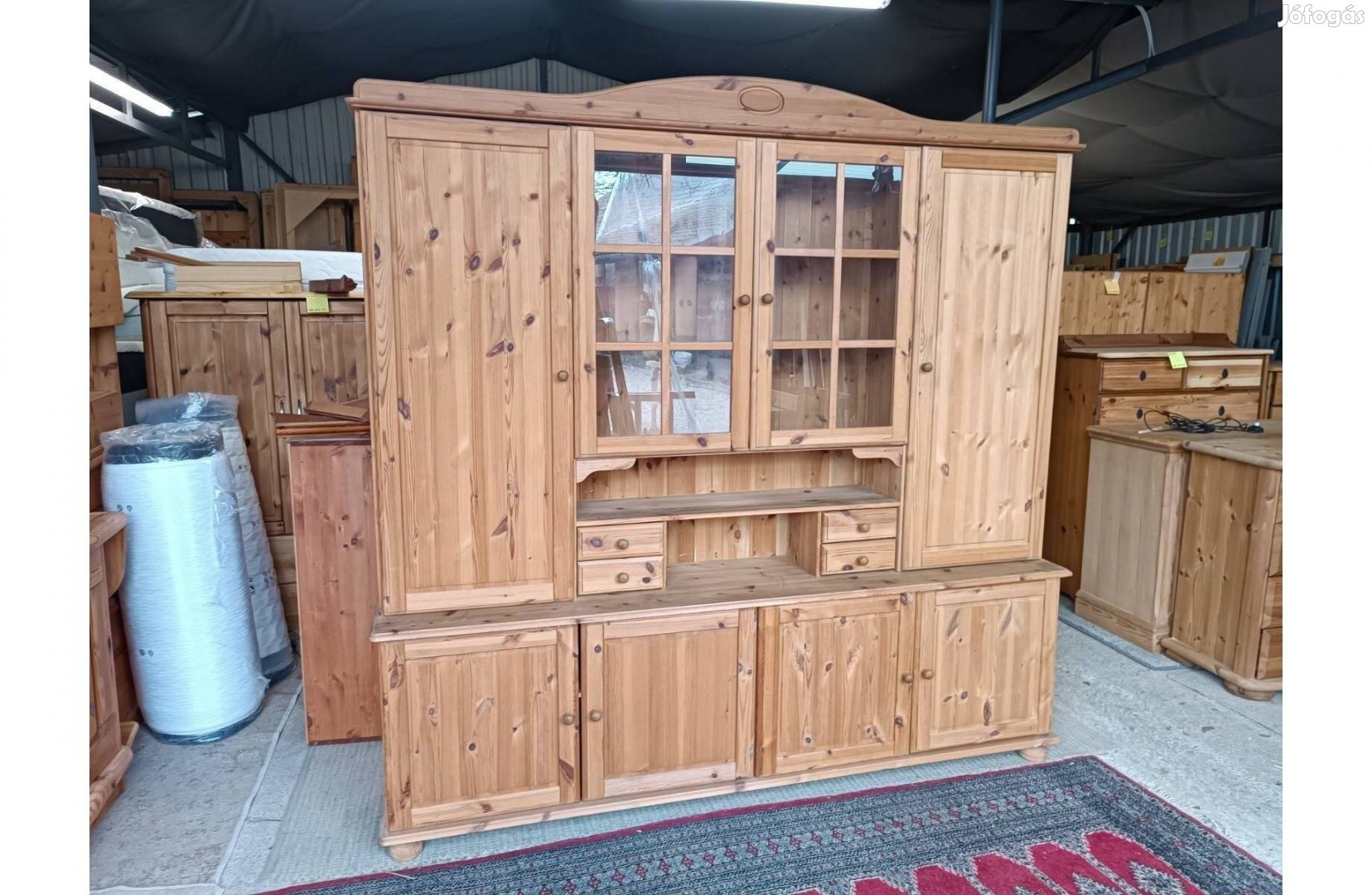 Ingyen szállítás 50 km ig Fenyő nagy tálaló szekrény t80