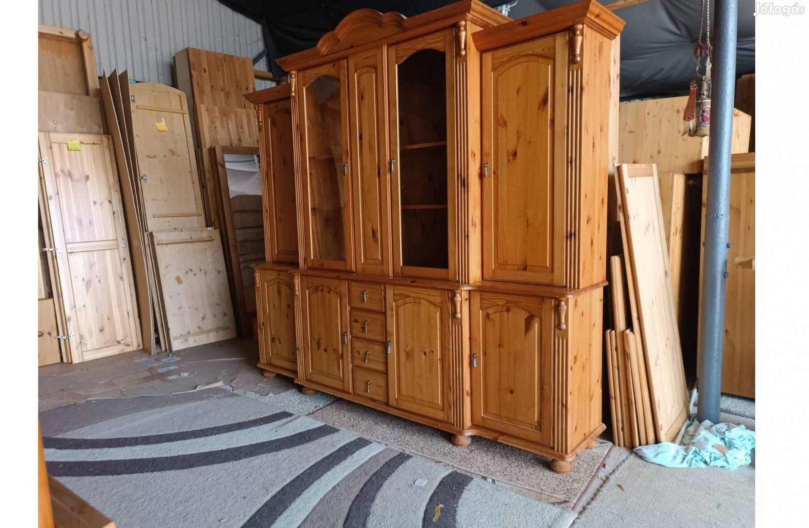 Ingyen szállítás 50 km ig Fenyő tálalószekrény t79