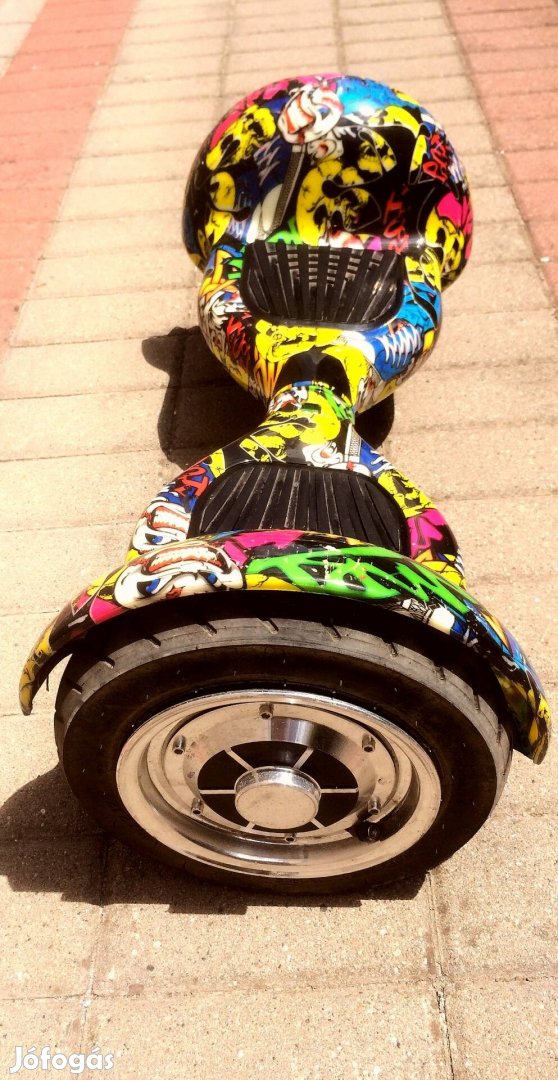Ingyen szállítás!!! Jomo electronics, Hoverboard, graffiti mintával 