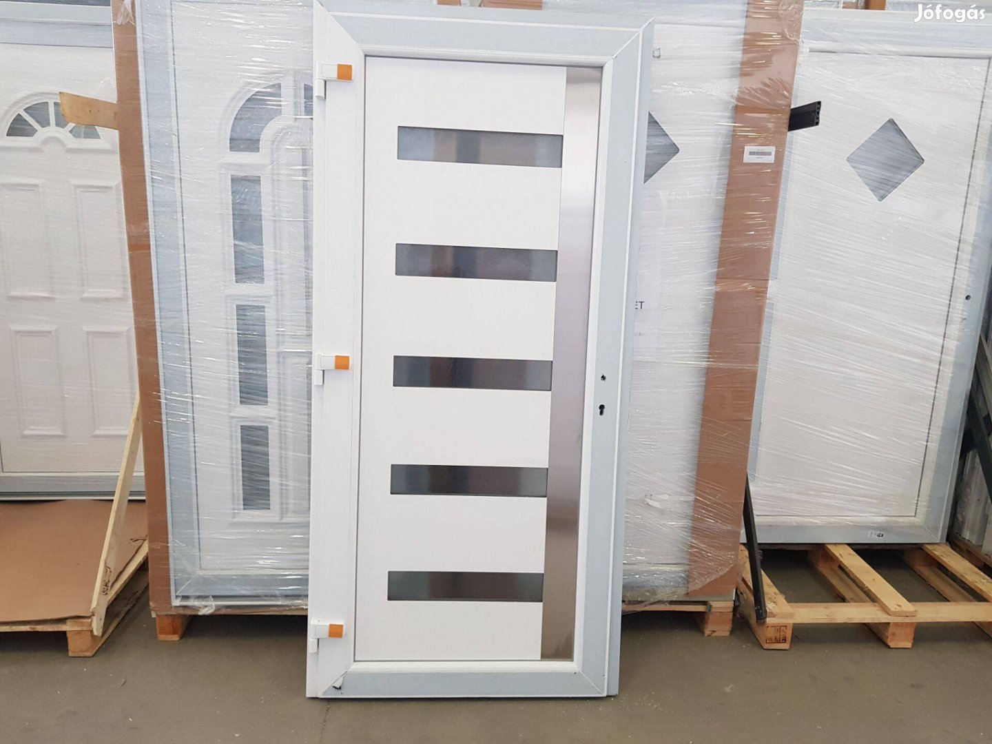 Ingyen szállítva hőszigetelt kültéri bejárati ajtó inox