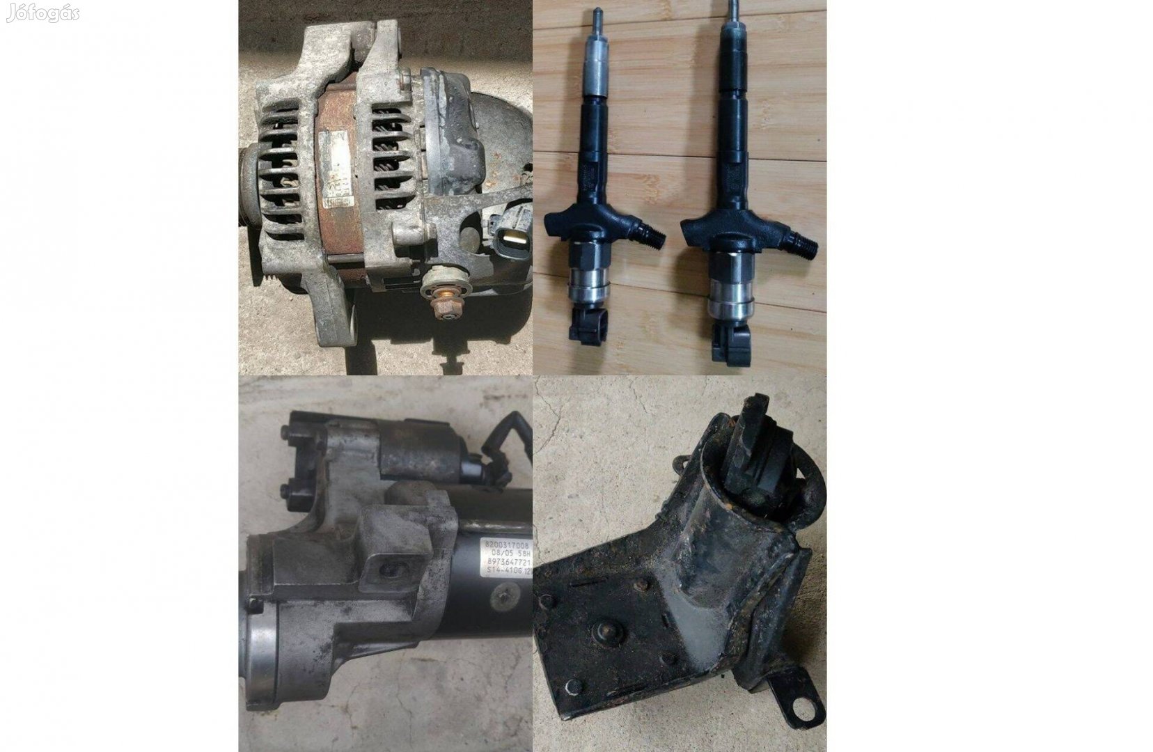 Injektor 8972391617 Denso 3.0 dci 177LE porlasztó V6 Espace