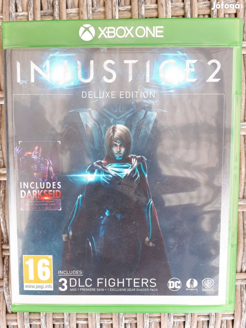 Injustice 2 Delux Edition (dlc él!) xbox one-series x játék,eladó-cser