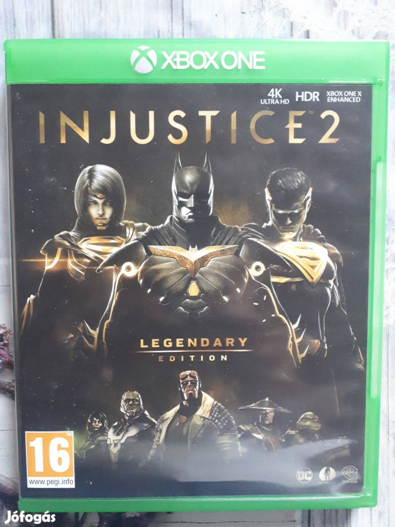 Injustice 2 Legendary Edition xbox one-series x játék,eladó-csere"