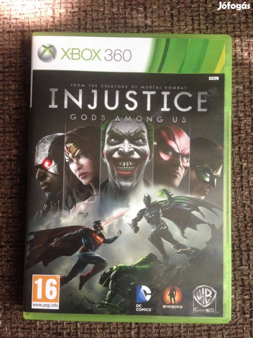 Injustice GOD Among US "xbox360-one-series játék eladó-csere