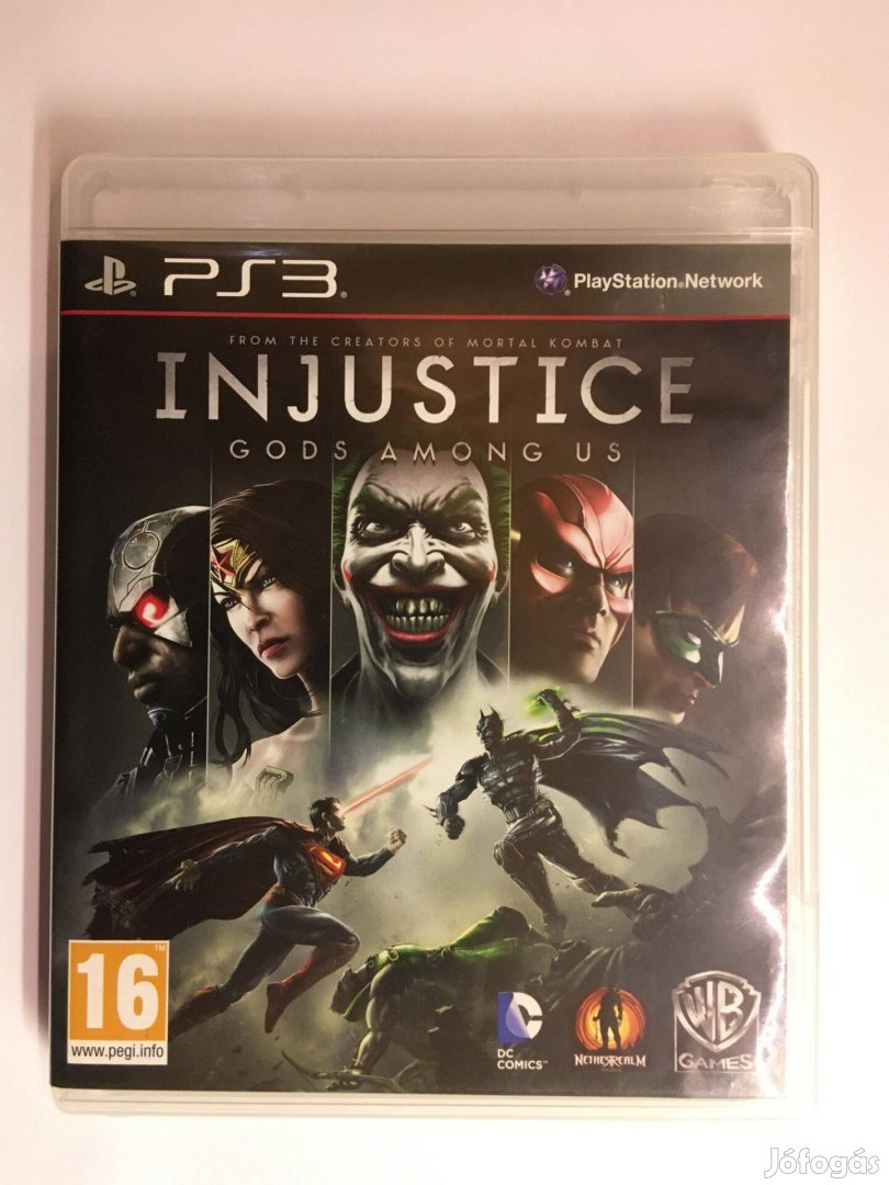 Injustice Gods Among Us Playstation 3 Ps3 játék