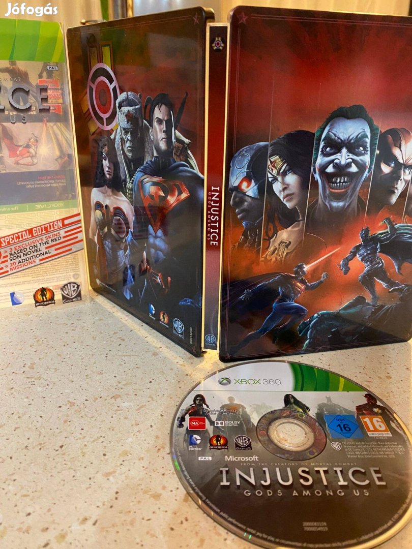 Injustice: Gods Among Us -Red Son Steelbook-xbox360/ONE játék