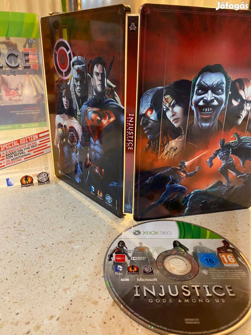 Injustice: Gods Among Us - Red Son Steelbook - xbox360/ONE játéklemez