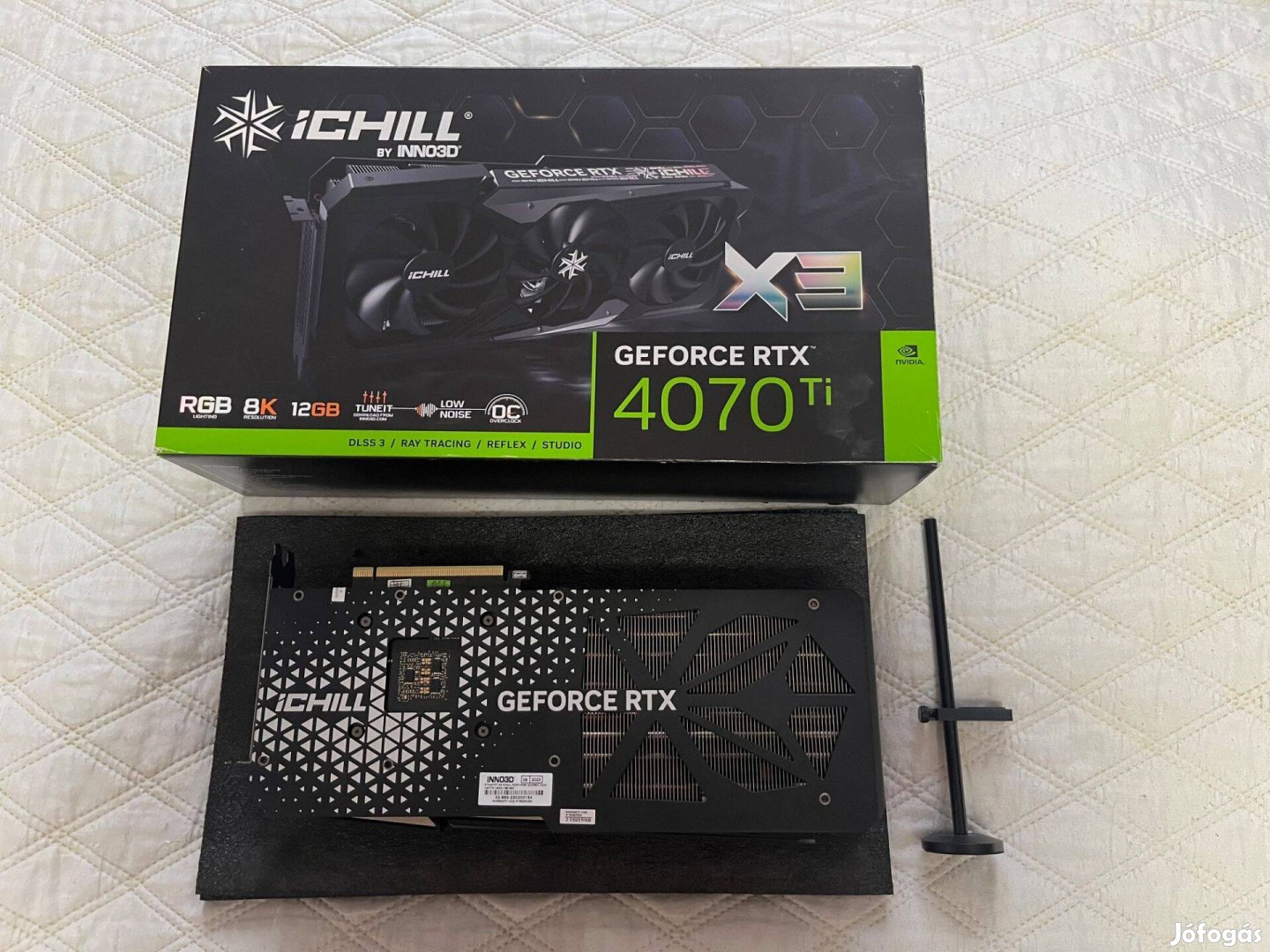 Inno3D Geforce Rtx 4070 Ti ichill X3 Garanciális