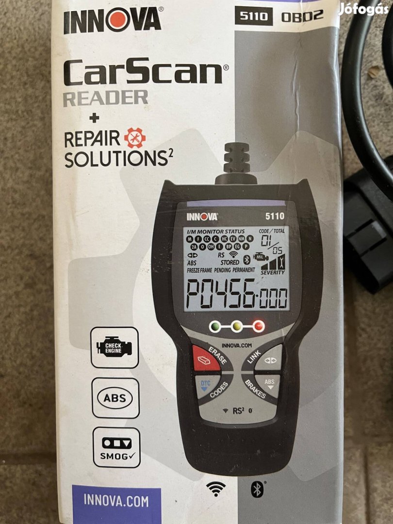 Innova 5110 diagnosztikai szkenner OBD2 autós hibakód olvasó